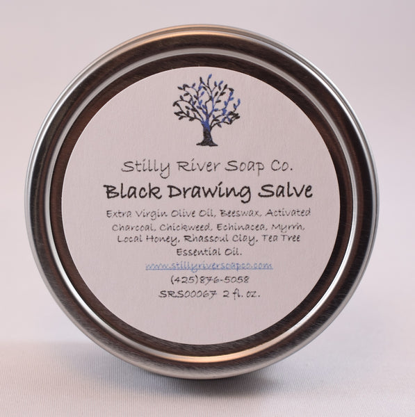 Black Drawing / Charcoal Salve