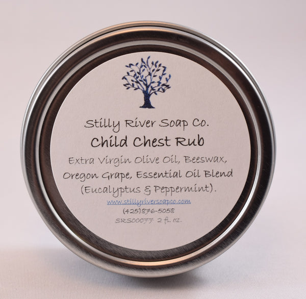 Child Chest Rub for Cold and Flu