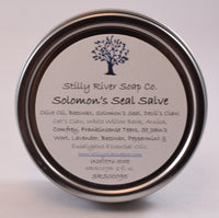 Solomons Seal Salve, for Arthritis, Tendonitis, Bursitis , Pain and Inflammation.